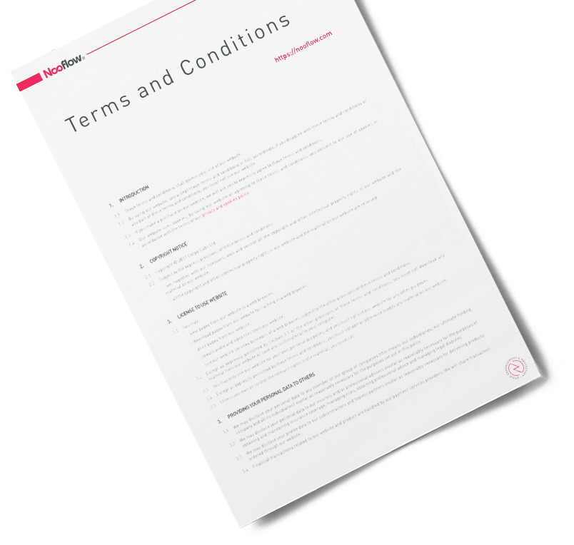 Nooflow® Absolute Mind - Terms and Conditions